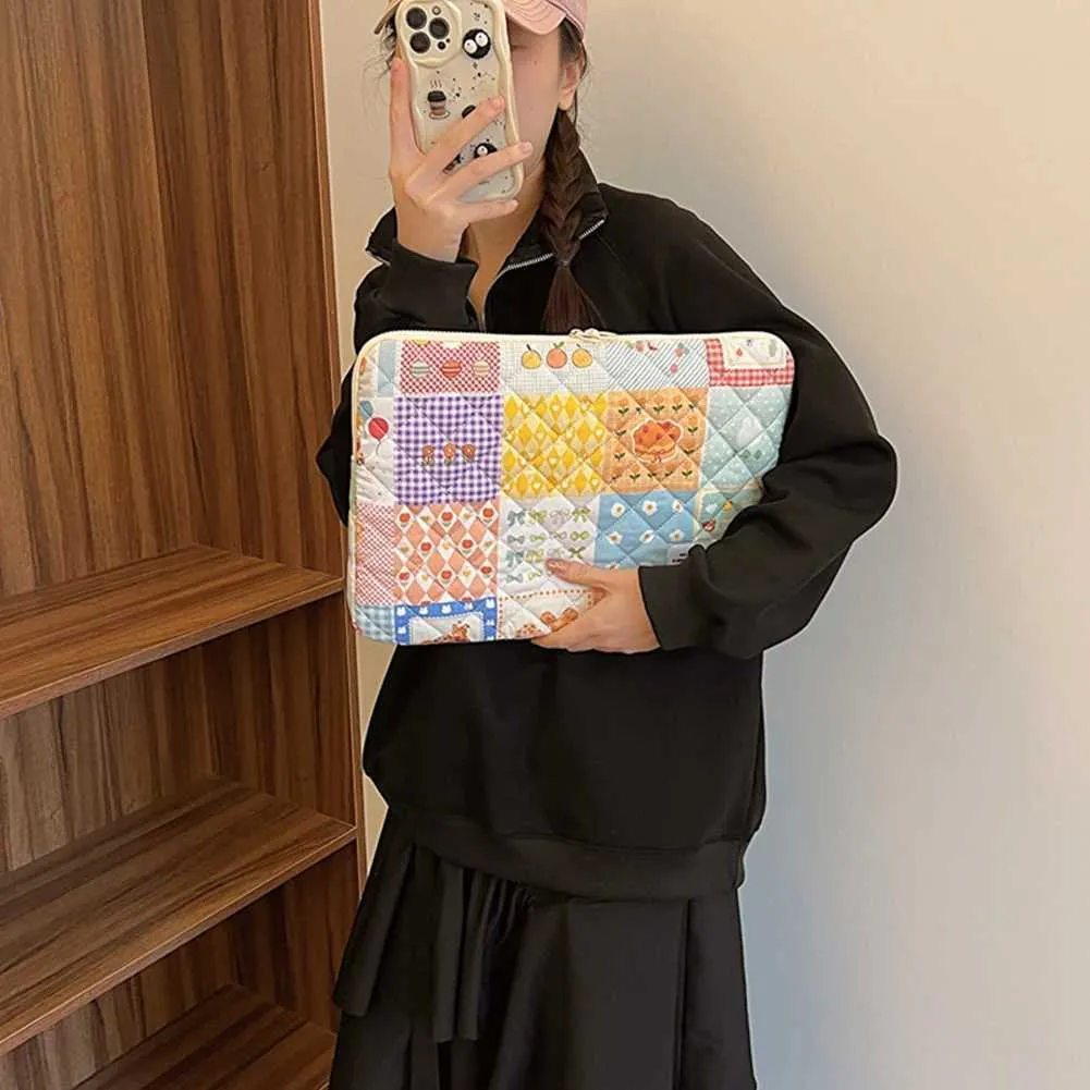 Wer Pattern Laptop-Hülle Taschen Stoßfeste Computer-Abdeckung Tasche Tablet-Tasche für Buch Air Pro 11 13 14 15 Zoll_voghion.com