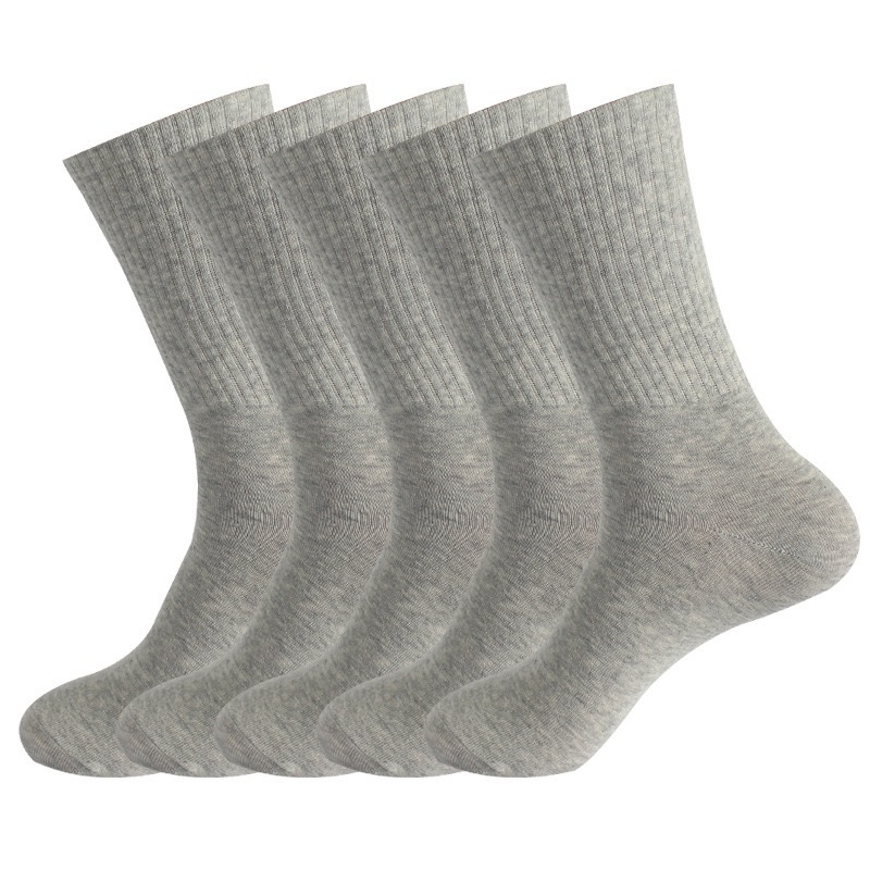 Port ock da corsa da uomo autunno inverno alto in vitello elastico da uomo e da donna, tinta unita di grandi dimensioni, lunghezza media_voghion.com