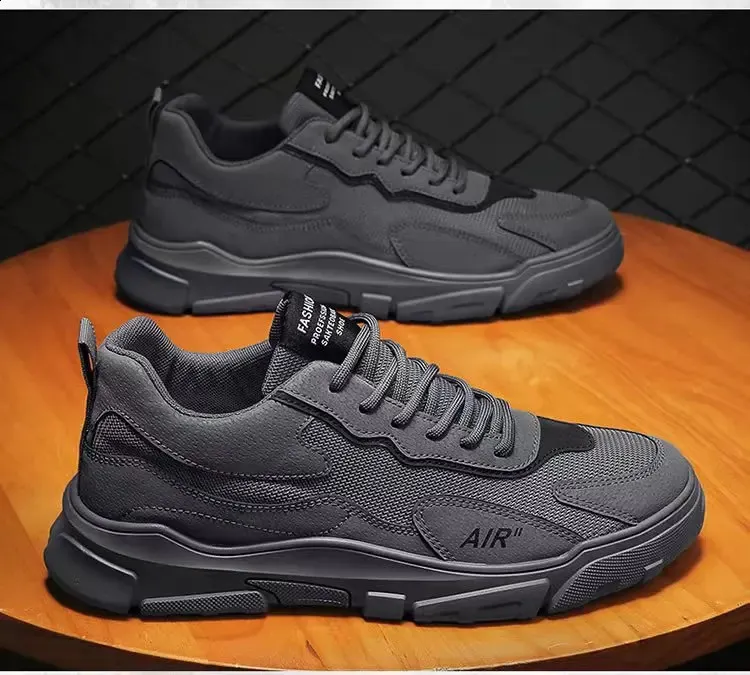 Klimveiligheidsschoenen voor heren Mesh Ademend Buitensport Trend Lage schaatsschoen Heren Licht Antislip Platform_voghion.com