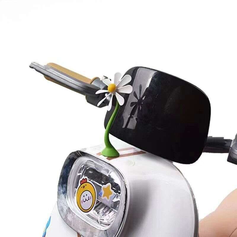 【 2715 Personen Bewertungen 】 Windgeblasene Cabrio-Dekoration, kleiner Windroller, Motorrad, Elektroroller-Aufkleber, Auto_voghion.com