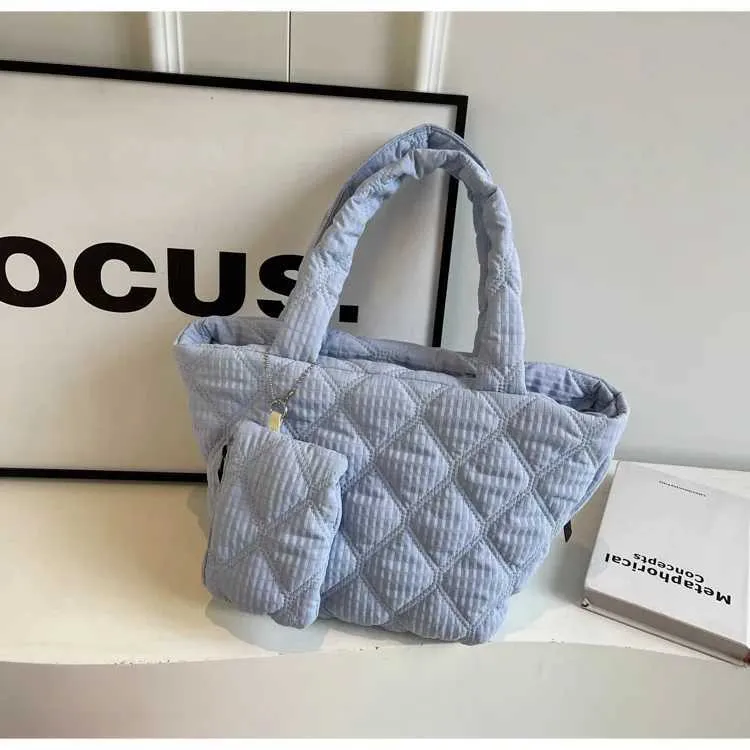 Damen Stepptaschen Set Große Schultertasche Und Handtasche_voghion.com
