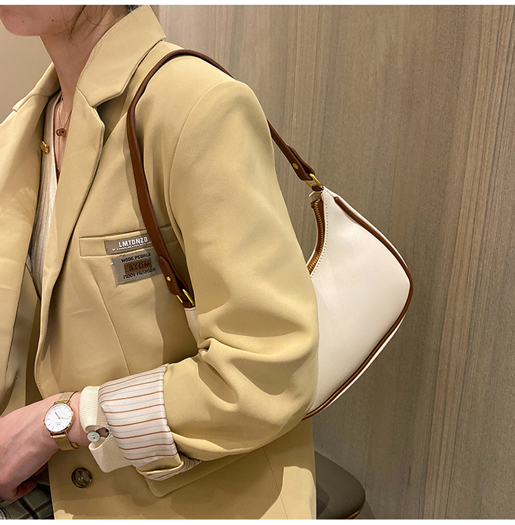 Xiao C, versatile sotto l'ascella, ragazza francese alla moda 2024 nuova con un senso di occidentalizzazione, borsa monospalla alla moda_voghion.com