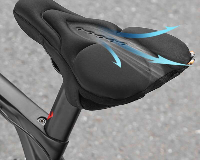 93% Positive Review Rate: Western Rider Cushion Memory Cotton Soft Cushion, Thickened Silicone Mountain Bike Seat Cover,_voghion.com