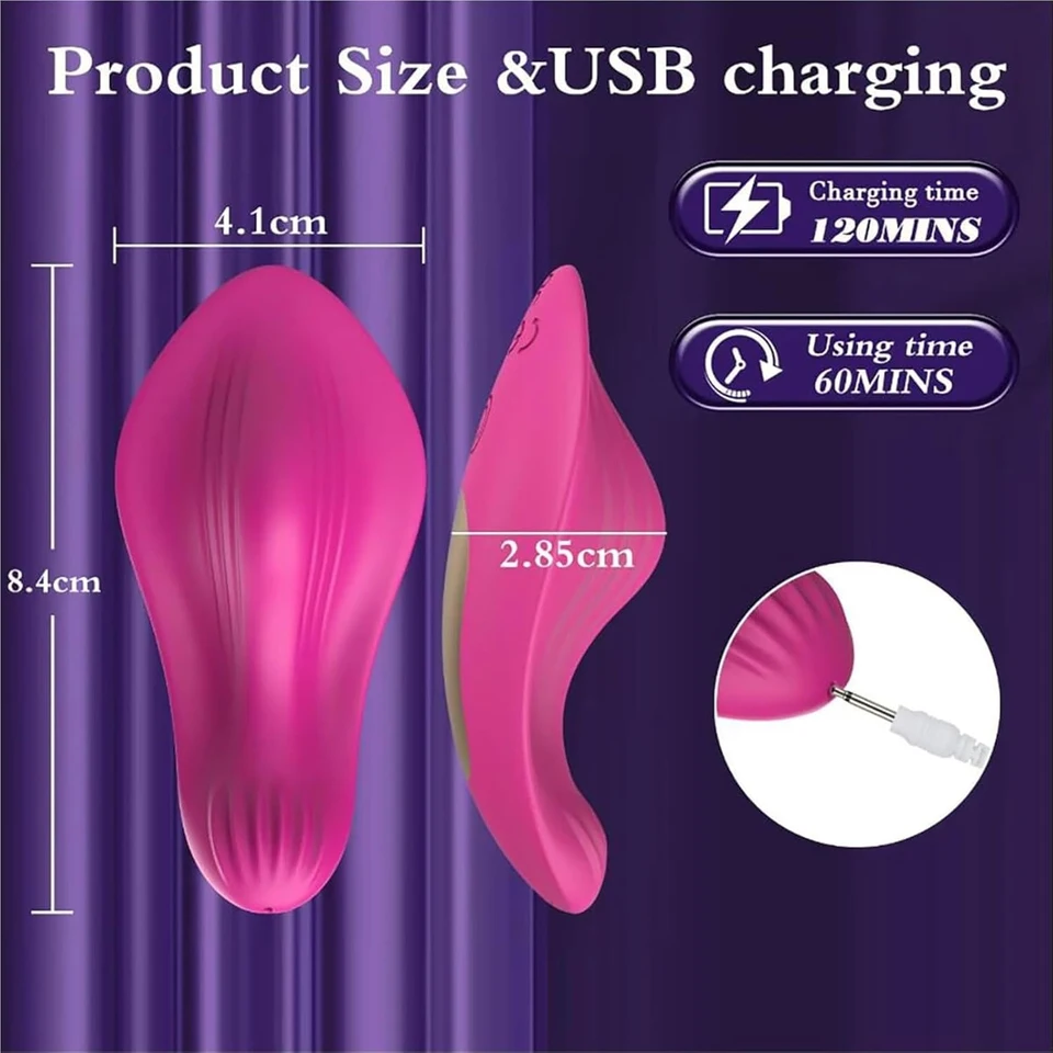 Tragbarer App Gesteuerter Vibrator Für Clitoris Und Vagina_voghion.com