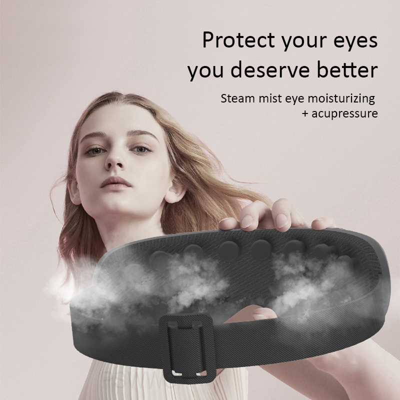 Smart Visible Eye Massager EMS Pulse Vibration Augen Maske Trockene Augen Dunkle Kreise Relief Dampf Heiße Kompresse Auge Pflege Instrument_voghion.com