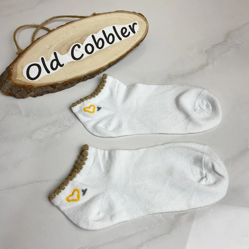OC-SB9447 Frühling und Herbst Mädchen Flacher Mund Low Cut Student Motion Unsichtbare Bootssocken Liebe Polyester Großhandel_voghion.com