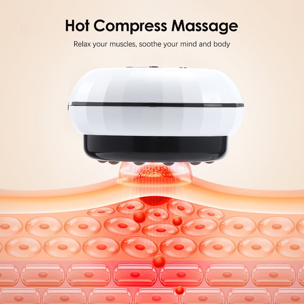Electric Intelligent And Cupping Device Painless Guasha Scraping Dredge MeridiansMagnetic Therapy Fat Burner Slimming_voghion.com