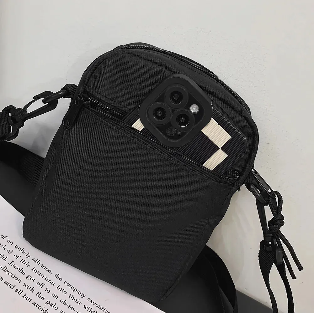 Oxford, borsa a tracolla piccola da donna, per uomo, coreana, tinta unita, per studenti, mini borse a tracolla 241128_voghion.com