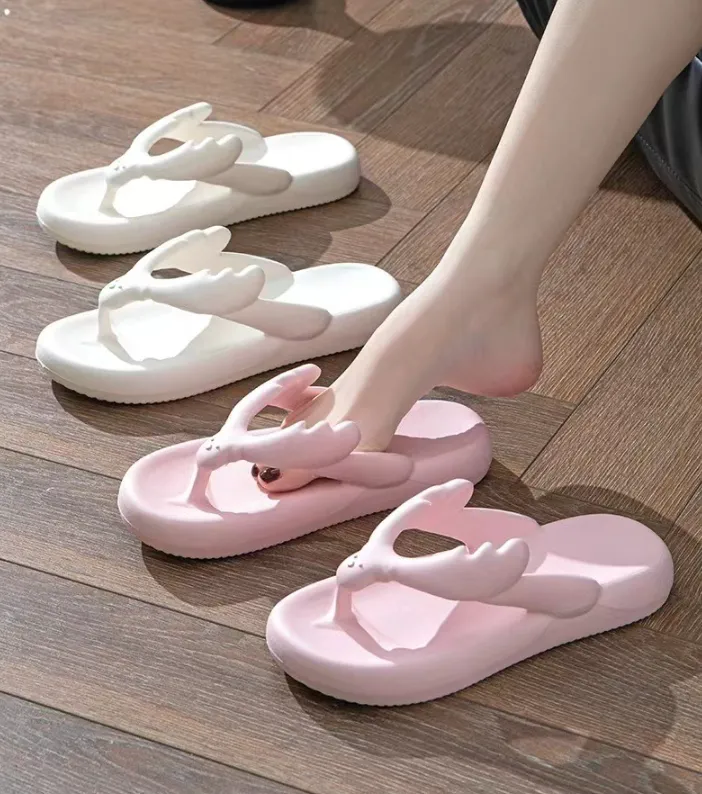 Thick Soled Flip-flops For Men And Women Summer Beach Sandals_voghion.com