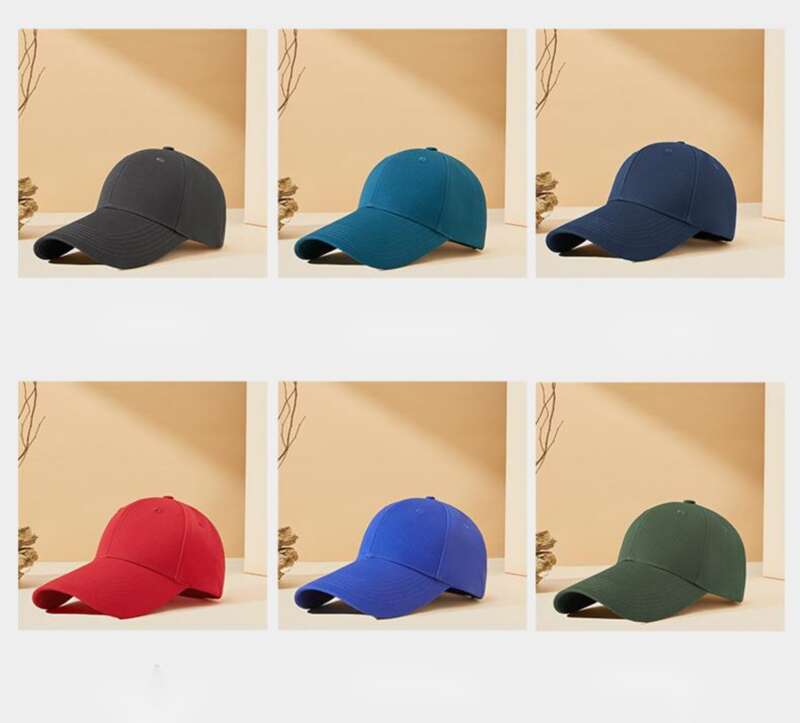 Baseball Cap For Men And Women Solid Colour Sun Hat Summer Style_voghion.com