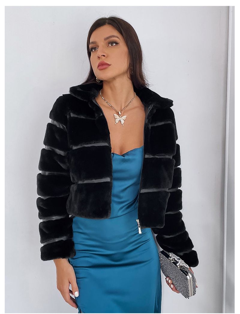 Giacca moda donna Fur one cappotto di pelliccia_voghion.com