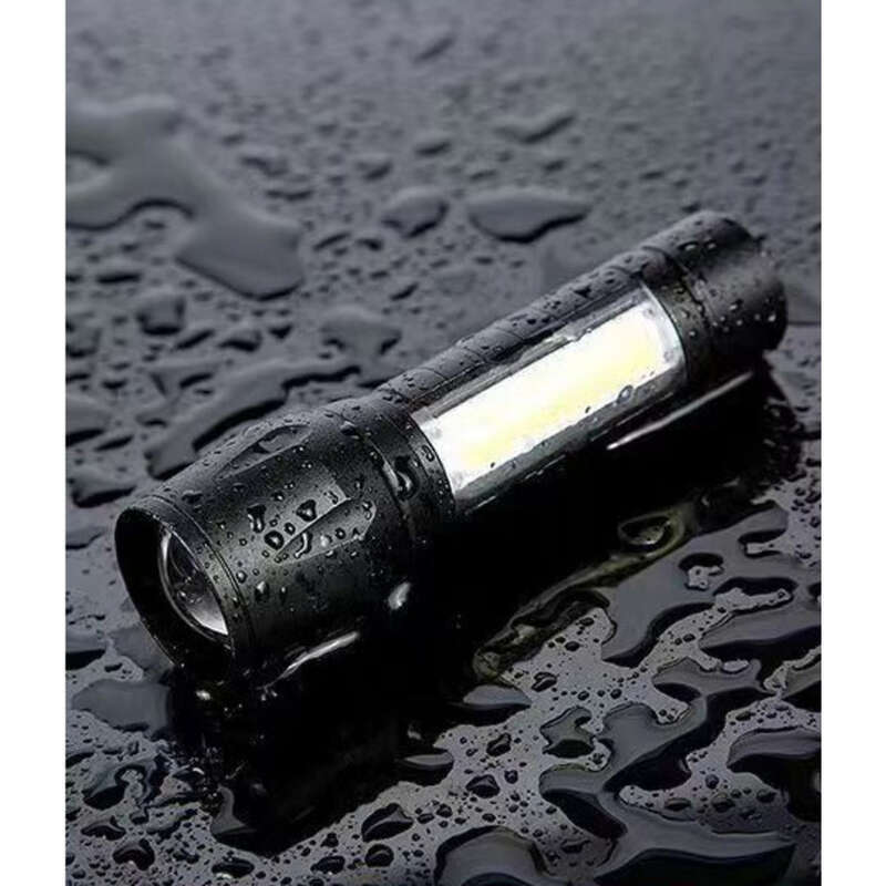 Ladattava voimakas LED-ulkokäyttöön tarkoitettu zoom-USB-työvalo Cob-minitaskulamppu_voghion.com