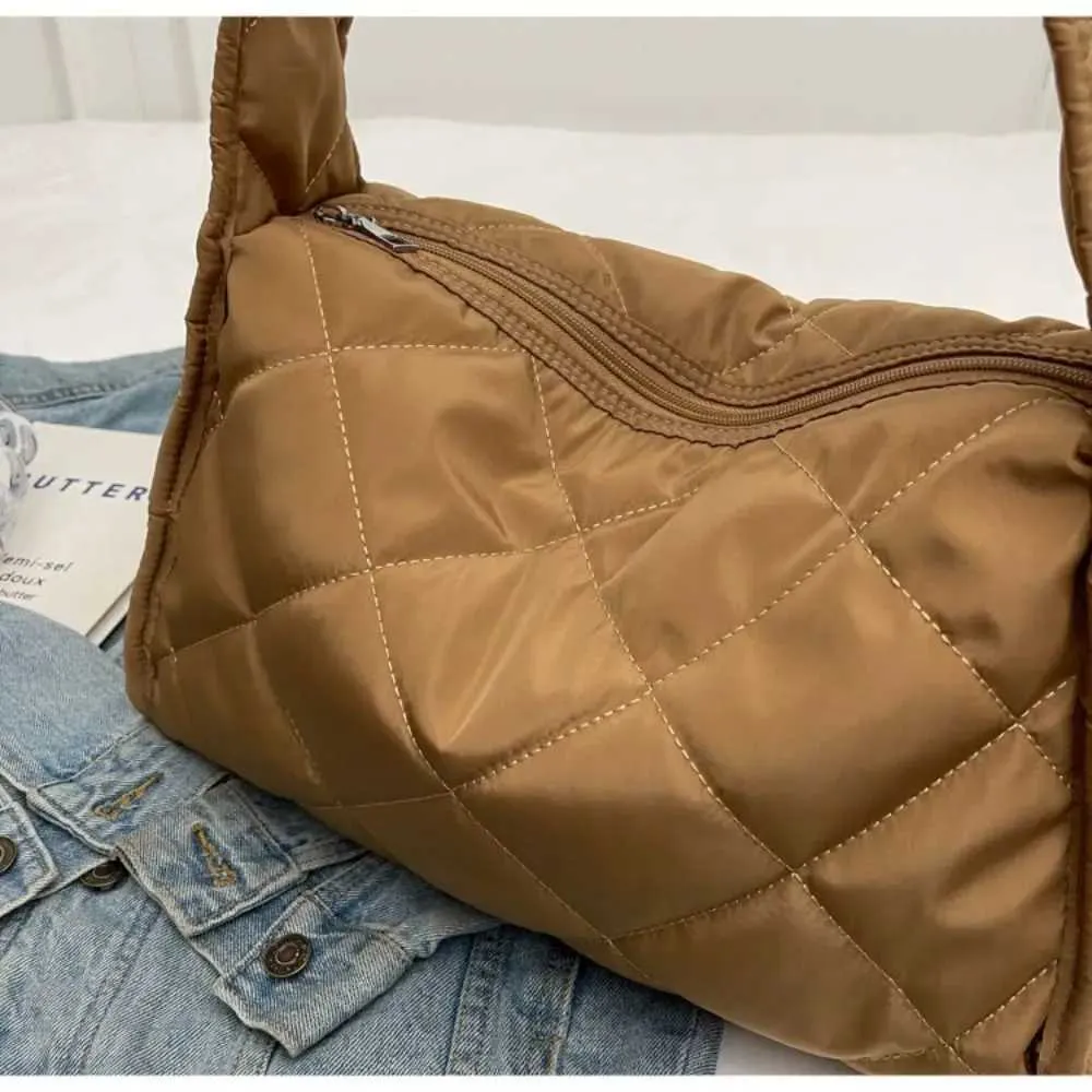 Bolso de hombro acolchado para mujer bolso puff de moda chic_voghion.com