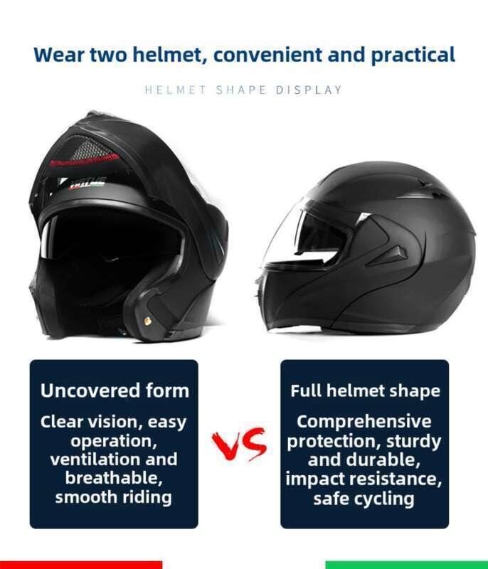 Speciálně navržená pánská odhalená helma VIRTUE pro elektrické motocykly s Bluetooth, běžecká helma může být vyrobena z nové_voghion.com