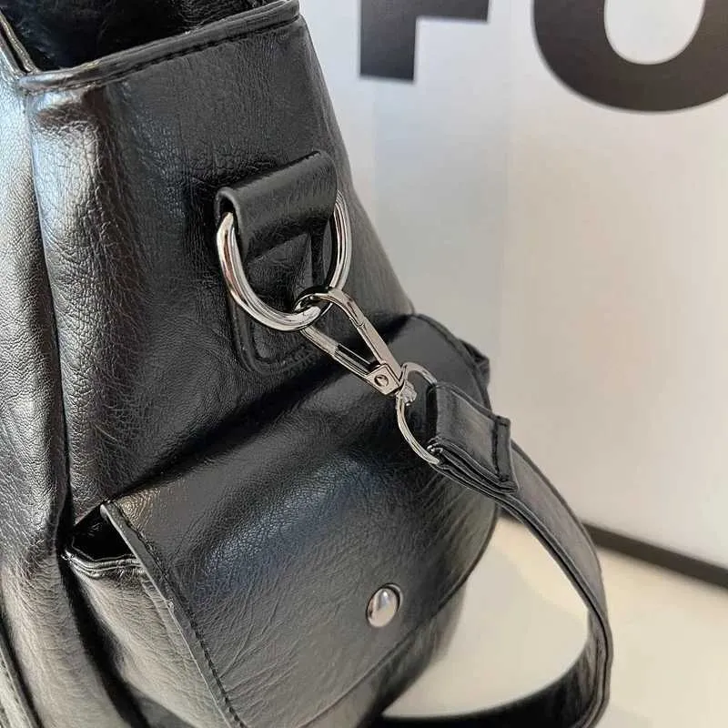Sacs à bandoulière à compartiment intérieur souple 2024 de haute qualité aux couleurs contrastées pour femmes Mode Fermeture éclair Pu Femmes_voghion.com