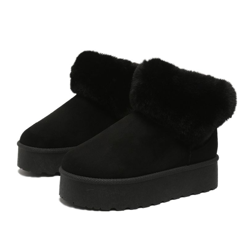 Neue Sohle kurze Cyder mit einem dicken Slip-On aus Baumwolle_voghion.com