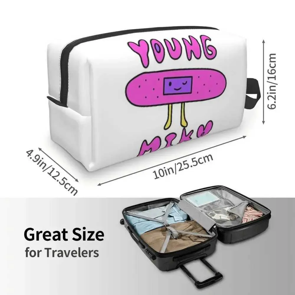Band Aid - Young Miko Borsa da viaggio per trucco Organizer per toilette Kit di bellezza per donna Y241023_voghion.com