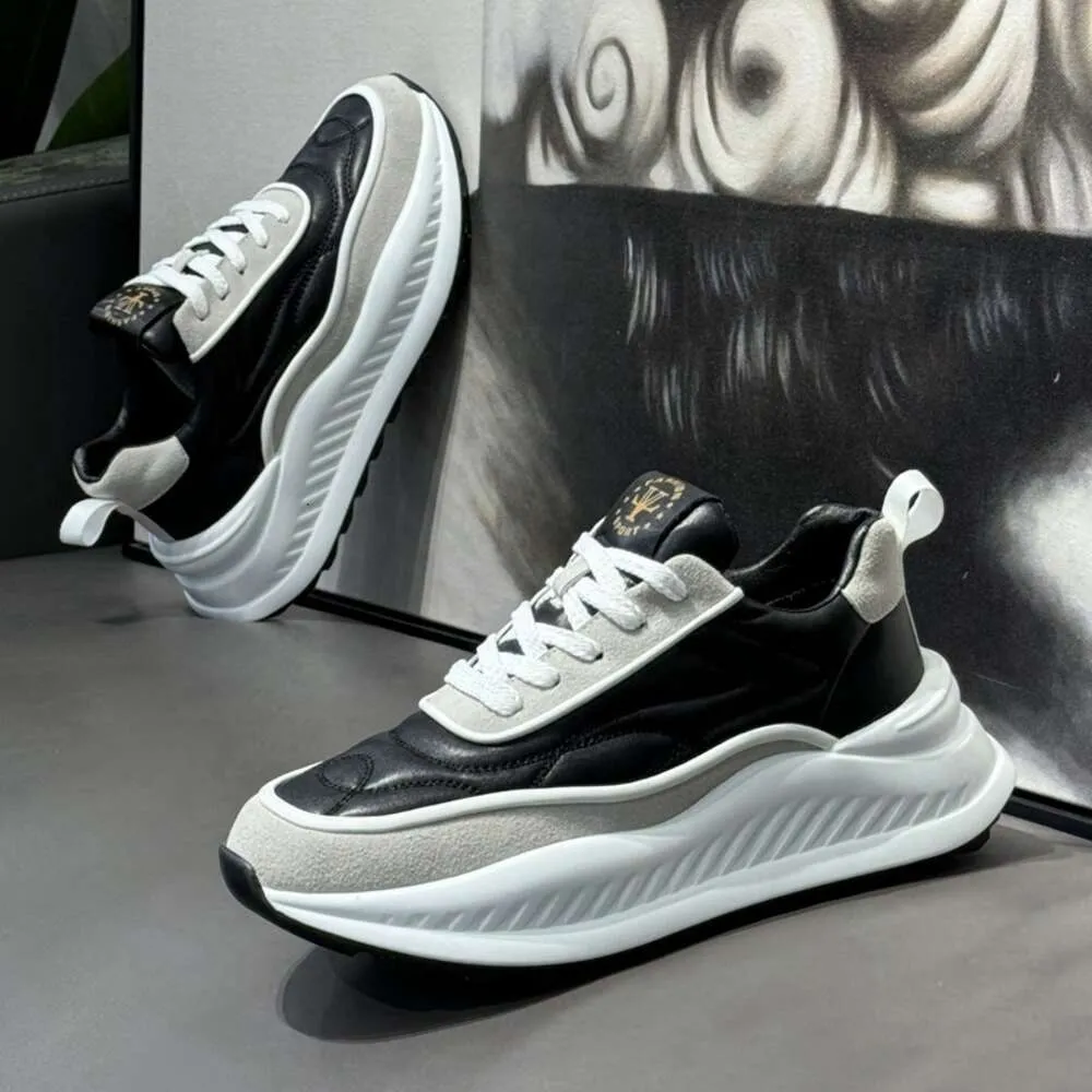 Baskets chunky homme polyvalentes chaussures de marche tendance_voghion.com