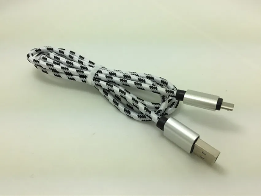 High Speed Type C Charging Cord Metal Housing 2A Sync Cords Braided Data Fast Charger Cable Micro USB 8 For IPhone 13 14_voghion.com