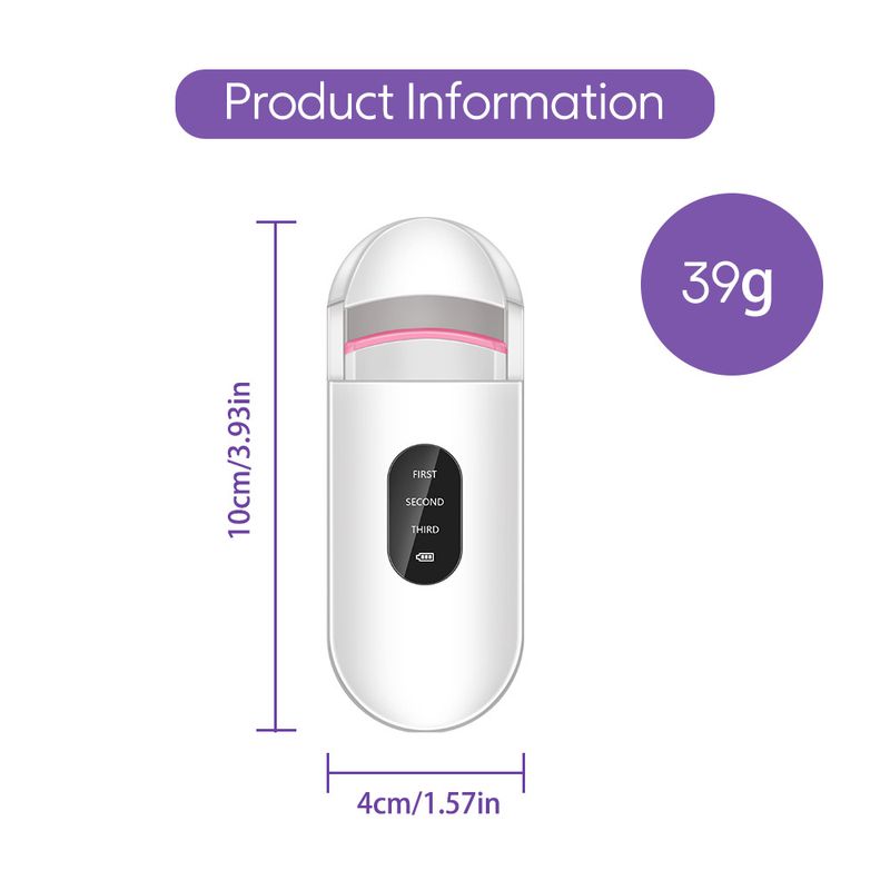 New curler, portable, heated, curg, long-lasting styg, electric perm eyelash curler_voghion.com