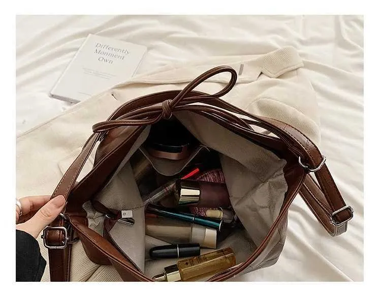 Versatile Women's Shoulder Bag And Handbag In Soft Pu Leather_voghion.com