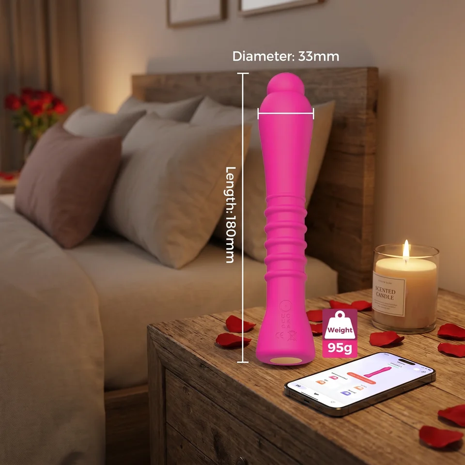 Vibrateur puissant pour stimulation du point g et clitoris_voghion.com