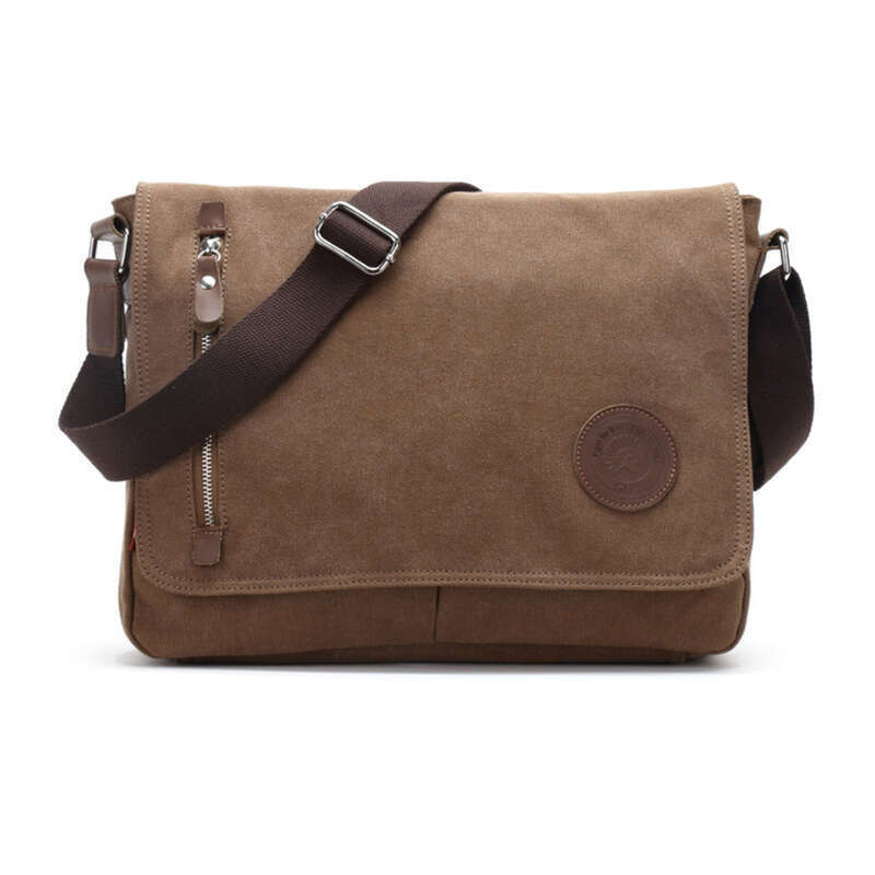 canvas Men's Shoulder Satchel Korean Version Of The Casual Student Bags_voghion.com