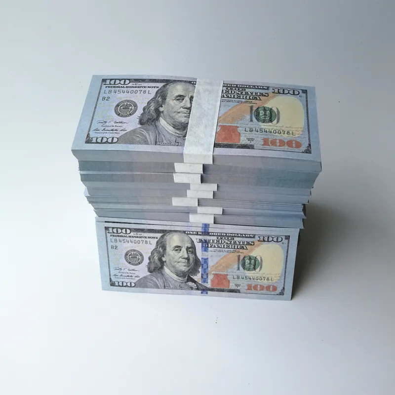 Prop Other Festive Supplies Party Fa K E Money Banknote 1 5 10 20 50 100 US Dollar Euros Realistic Toy Bar Props Copy_voghion.com