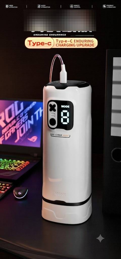 Dispositivo de placer masculino con movimiento por gravedad cibernética GALAKU, función de empuje automático, juguete de estimulación personal para hombres._voghion.com