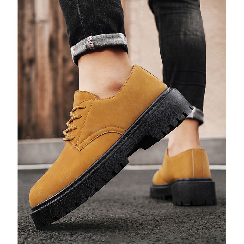 Men's 2024 new casual leather Korean version of the trend all sports fashion men's small white shoes_voghion.com