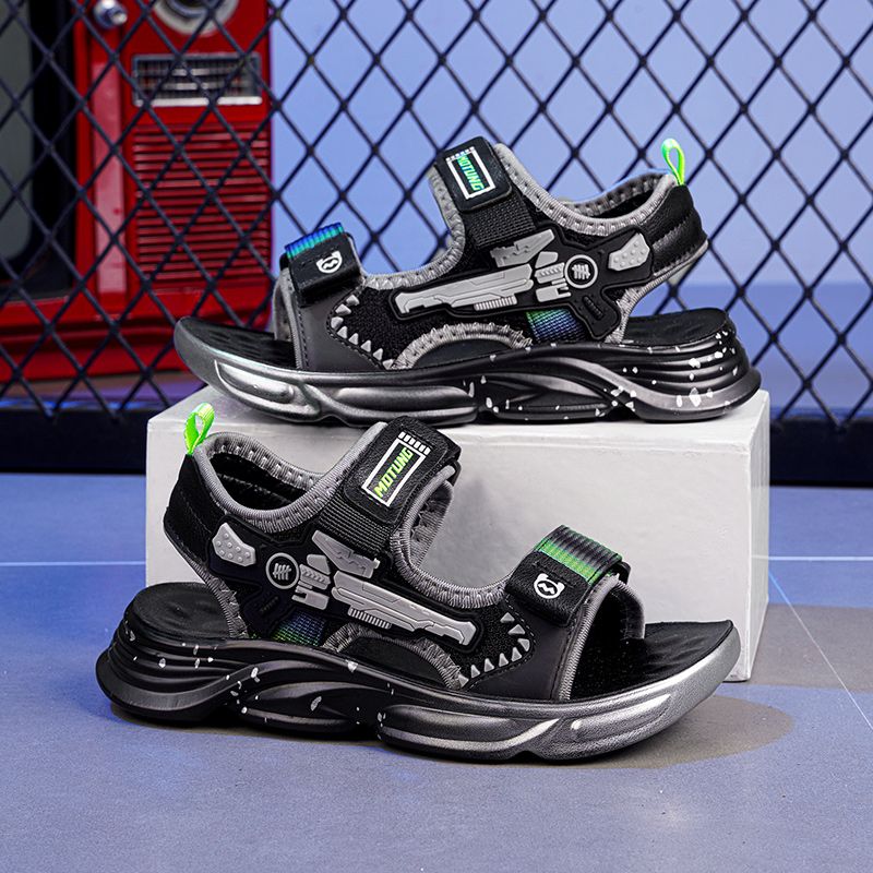 Boys sandals Summer new fashion handsome trend soft soled beach cool shoes for boys_voghion.com