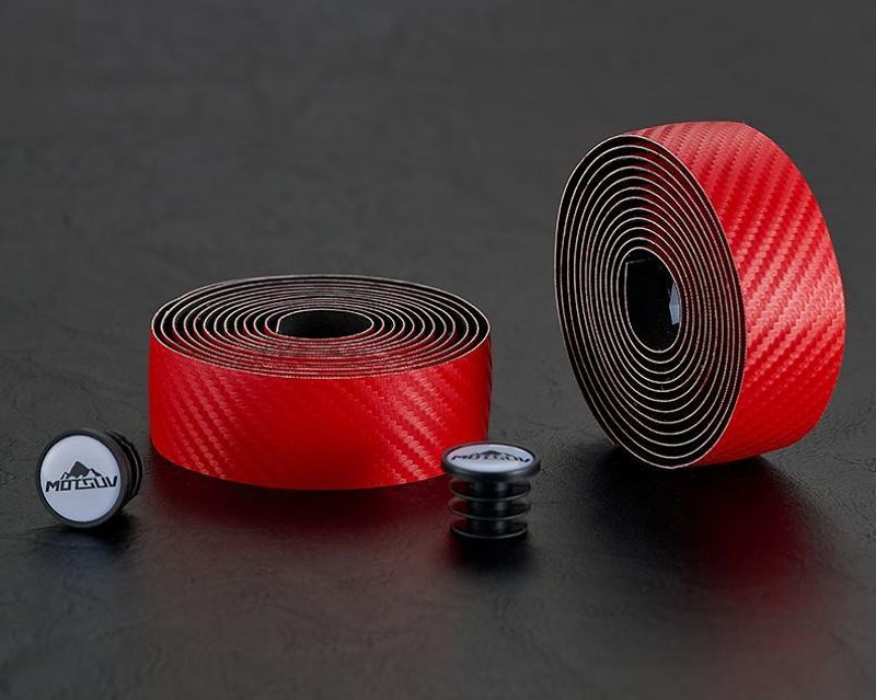 Guidão de estrada, tiras brancas coloridas de bicicleta, PU EVA resistente ao desgaste, equipamento de pilotagem antiderrapante_voghion.com