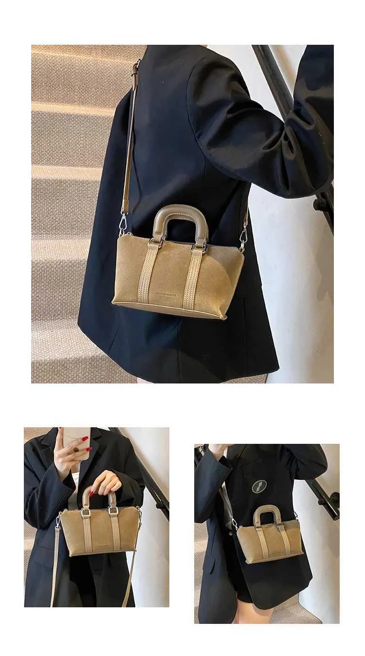 Borse a mano in pelle scamosciata solida da donna, morbide e carine, casual, da viaggio, a tracolla, da donna, retrò, con manico a secchiello, da donna, a tracolla_voghion.com