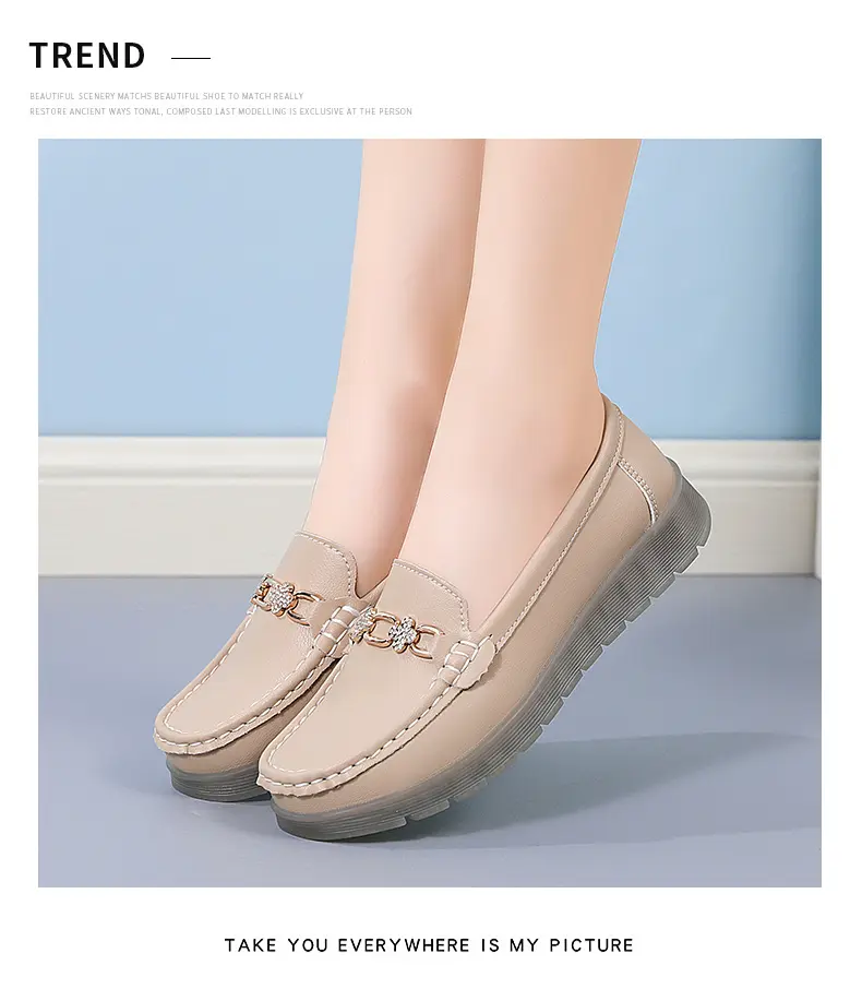 Scarpe casual donna comode con suola morbida antiscivolo basse_voghion.com