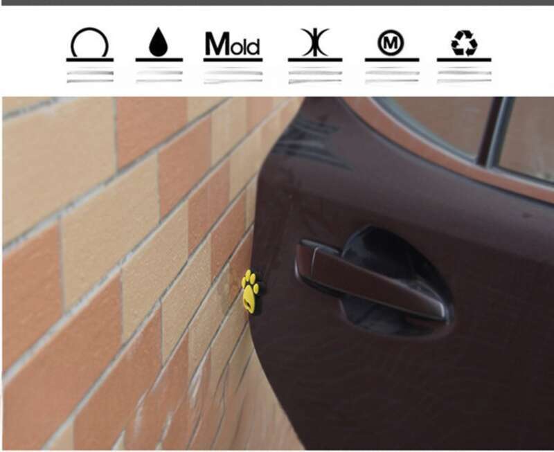 Adesivo per auto con striscia adesiva resistente alla porta, anti-collisione, protezione antigraffio, per auto_voghion.com
