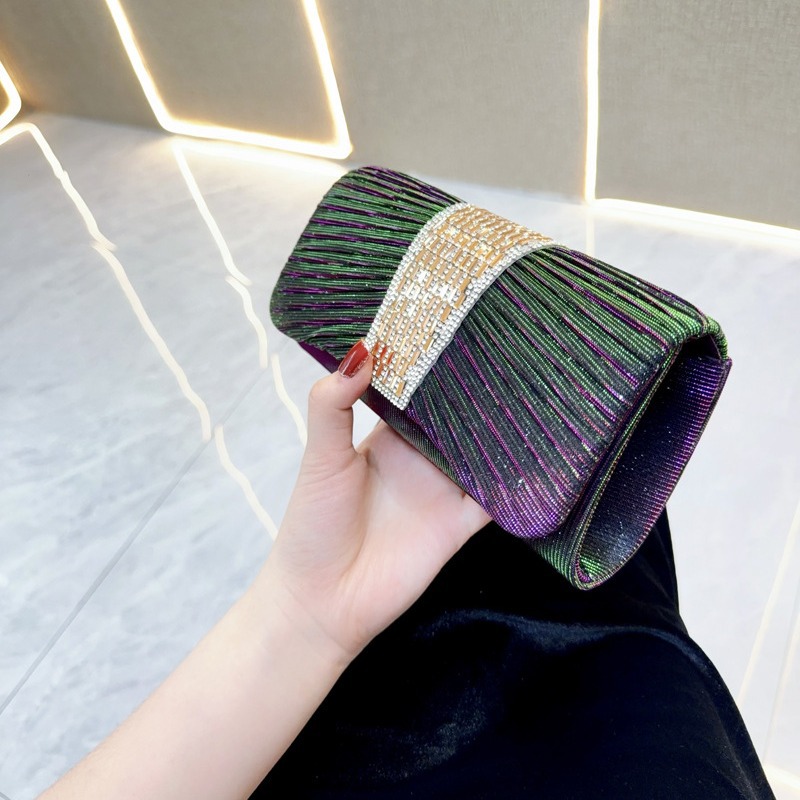 Bolso de mano de lujo para cenas de celebridades, de moda, para mujer, para banquetes, pequeño, tipo bandolera, para bar_voghion.com