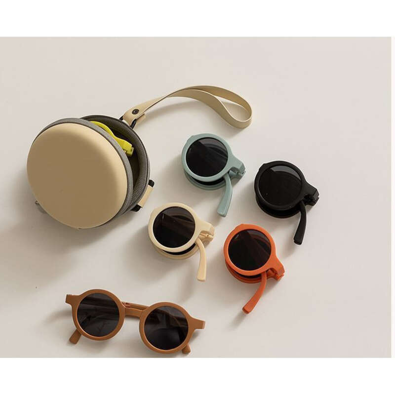 Silicone Boys And Girls Eye UV Protection Children's Baby Polarized Sunglasses_voghion.com