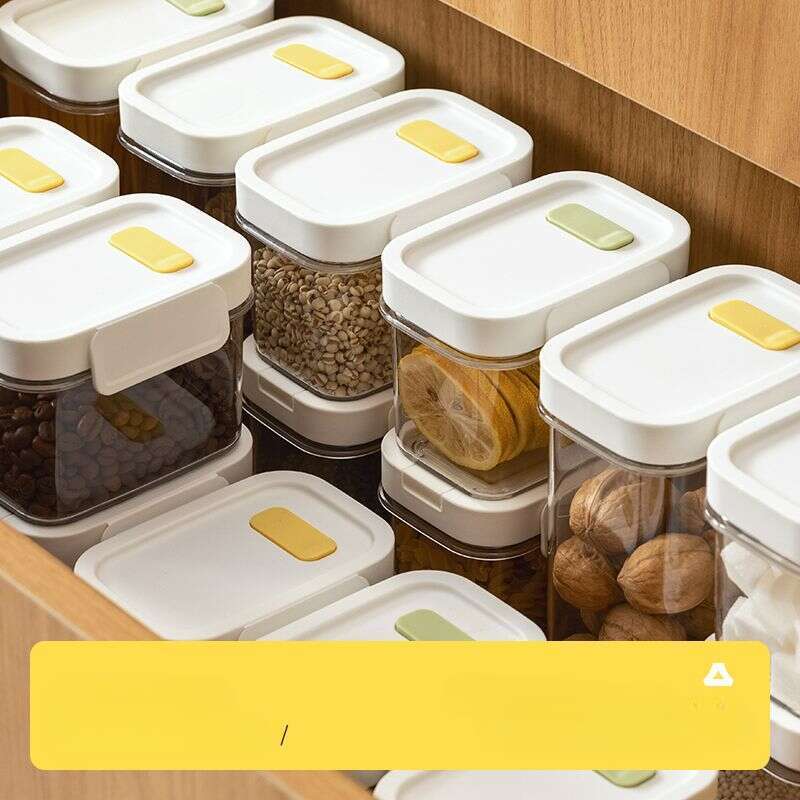【 9298 Clientes que Regresan 】 Frasco Sellado, Cocina Doméstica de Grado Alimenticio, Frasco para Granos y Granos Varios,_voghion.com