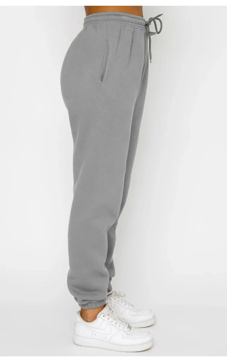 Conjunto deportivo de dos piezas para mujer, estilo casual, holgado, estampado, de manga larga, con diseño de Skimss._voghion.com