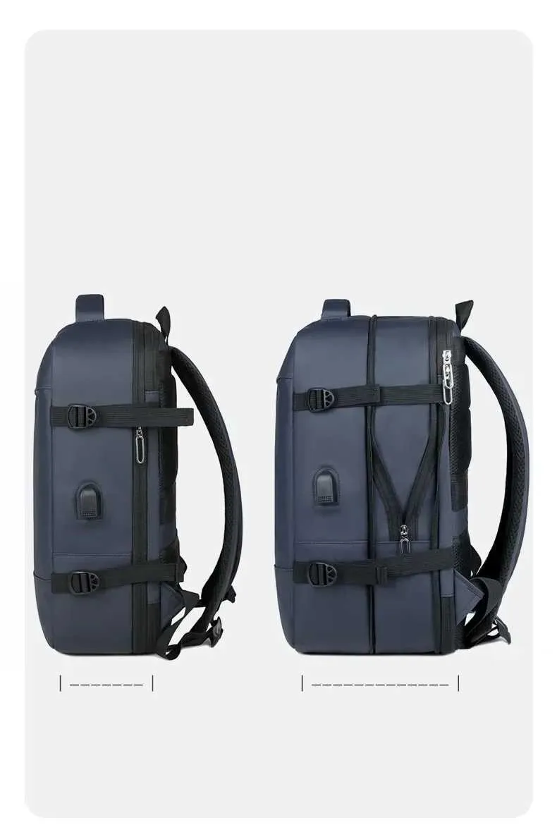 Suitcase Cabin Aircraft Ryanair 40x20x25 Airplane Travel Bag Men Laotop Backpack Wizzair Carry OnC241031_voghion.com