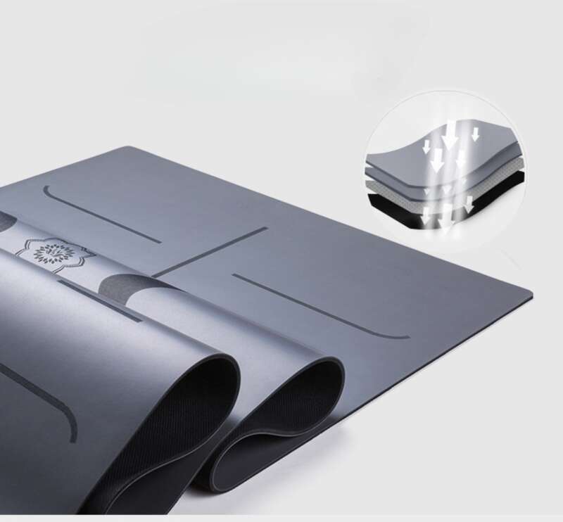 Falling In Love At First Sight! Natural Rubber PU Yoga Mat, Super Intimate For Fitness And Anti Slip_voghion.com