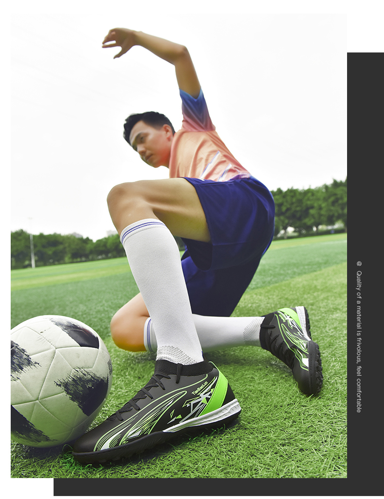 Männer Fussballschong Topqualitéit Fussballschong Turf Indoor Ultraleicht Training Rutschfest Futsal Hot Selling Héichqualitativ_voghion.com