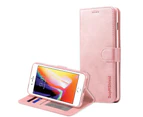 Für SE /7/8 Flip Case SupRShield Wallet Leder Flip Magnethülle (Roségold)_voghion.com