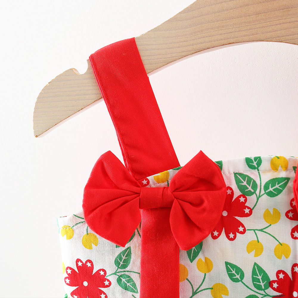 Vestiti per bambina Abito da principessa stampato a fiori Abito da compleanno per neonato_voghion.com