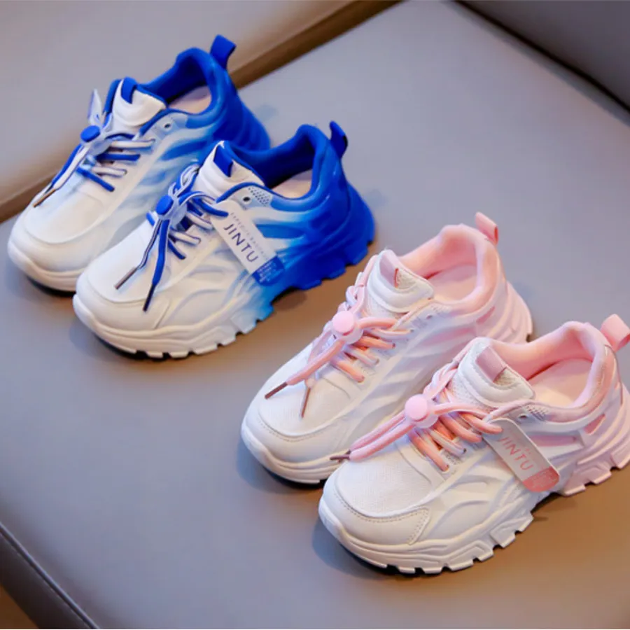 Kinder Jungen Mädchen Mesh Atmungsaktive Beiläufige Laufende Sport Schuhe Cutefeet Kinder Kleinkind_voghion.com