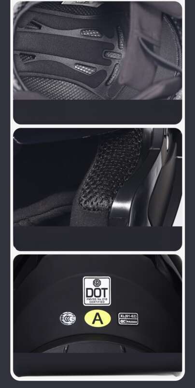 Orz New Revealed Double Lens Men's And Women's Four Seasons Motorcycle Travel Cruise Helmet Large_voghion.com