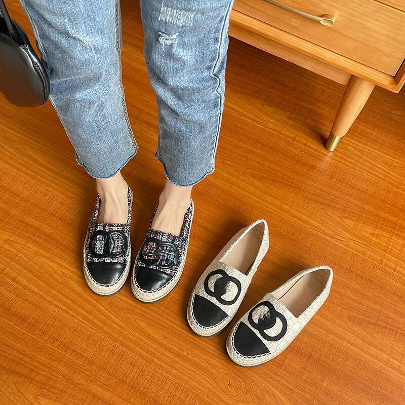 Fisherman Άνοιξη και Φθινόπωρο Single 2025 Νέα Λεπτά Μοκασίνια με Επίπεδη Χοντρή Σόλα και Με Ένα Βήμα_voghion.com