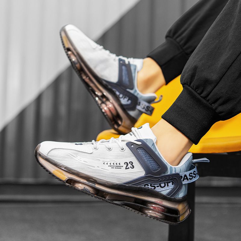 Live-Übertragung der koreanischen Version trendiger 2023 neuer Low-Cut-Mesh-Laufschuhe für Herren_voghion.com