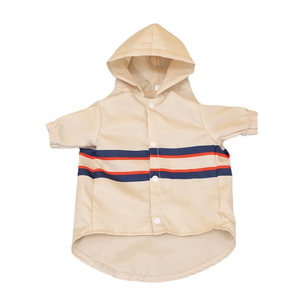 New Fashion Brand Dog Pet Designer Storm Protecție solară Coat Metodă Îmbrăcăminte cu ridicata_voghion.com