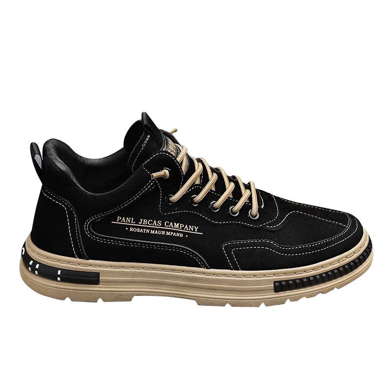 Men's 2024 new breathable construction site work clothes trendy, versatile, anti slip, wear-resistant thick soled casual_voghion.com
